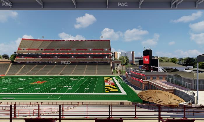 SECU Stadium - Section Mezzanine 28 Seat View