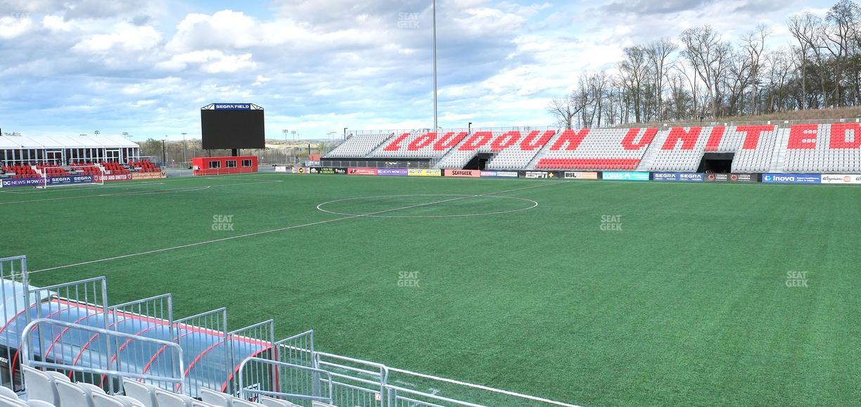 Segra Field - Section 102 Seat View