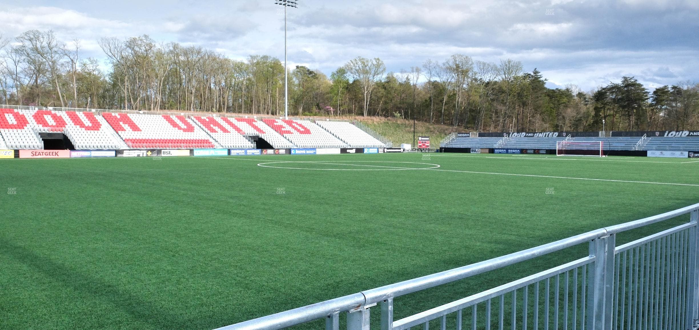 Segra Field - Section Ada West Seat View