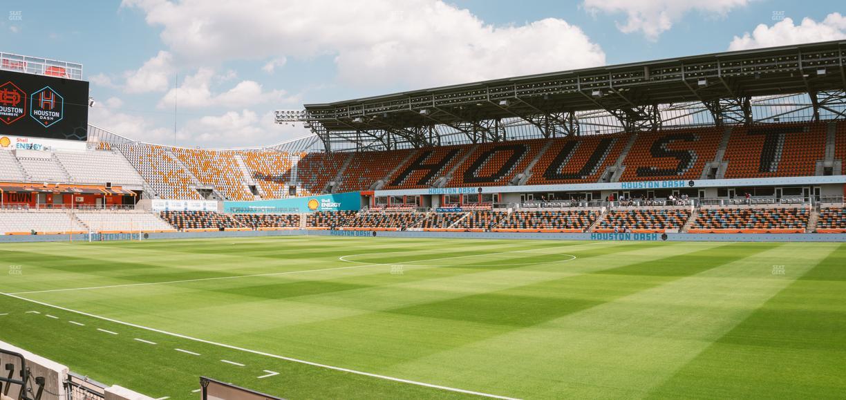 Shell Energy Stadium - Section 104 Seat View