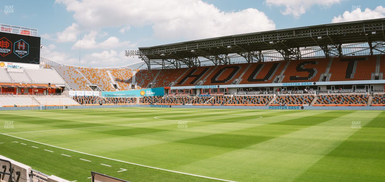 Shell Energy Stadium - Section 104 Seat View