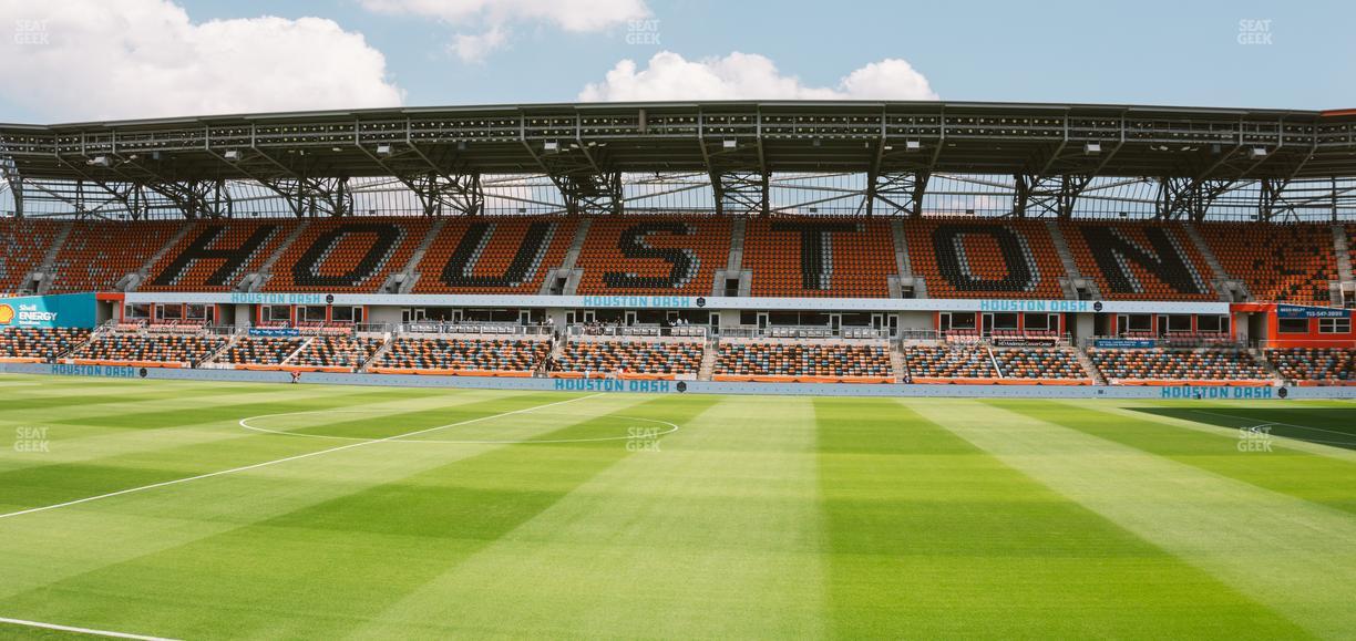 Shell Energy Stadium - Section 105 Seat View