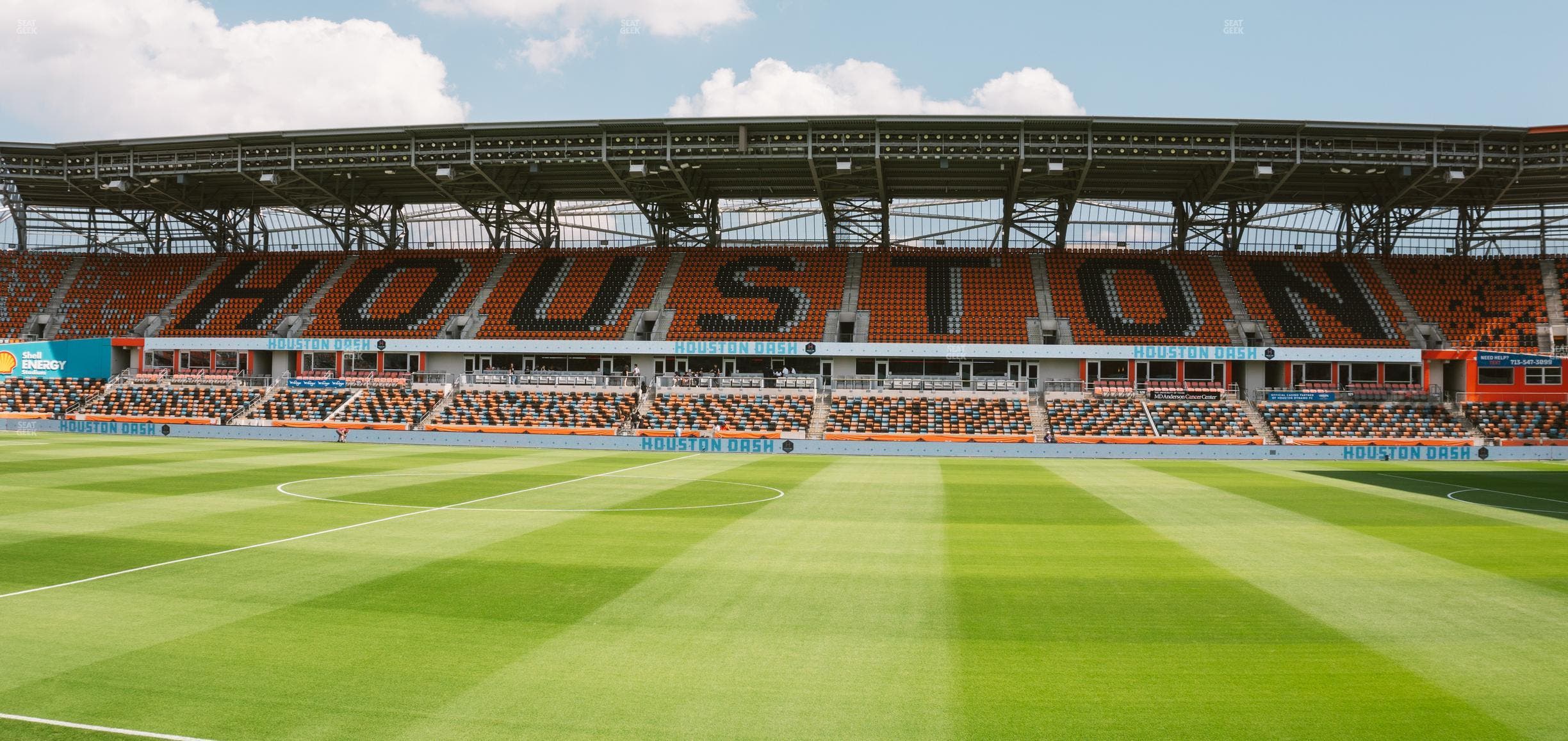 Shell Energy Stadium - Section 105 Seat View