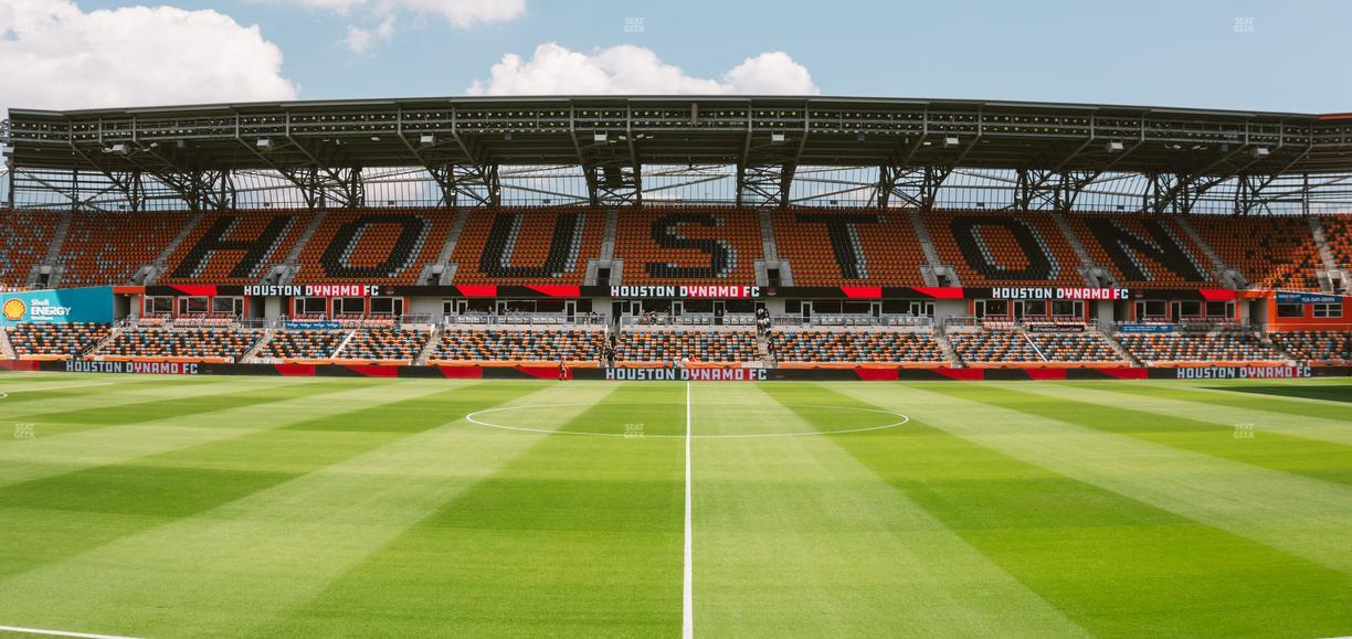 Shell Energy Stadium - Section 106 Seat View