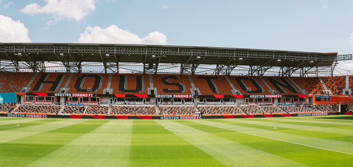 Shell Energy Stadium - Section 107 Seat View