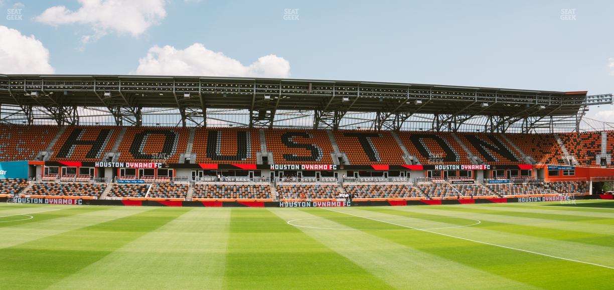 Shell Energy Stadium - Section 107 Seat View