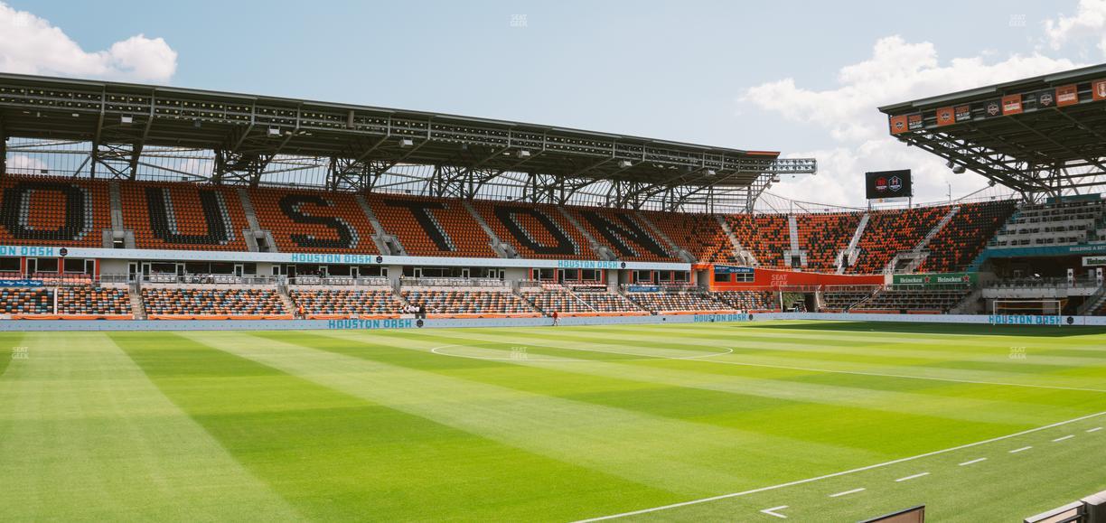 Shell Energy Stadium - Section 108 Seat View