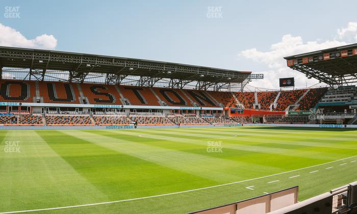 Shell Energy Stadium - Section 108 Seat View