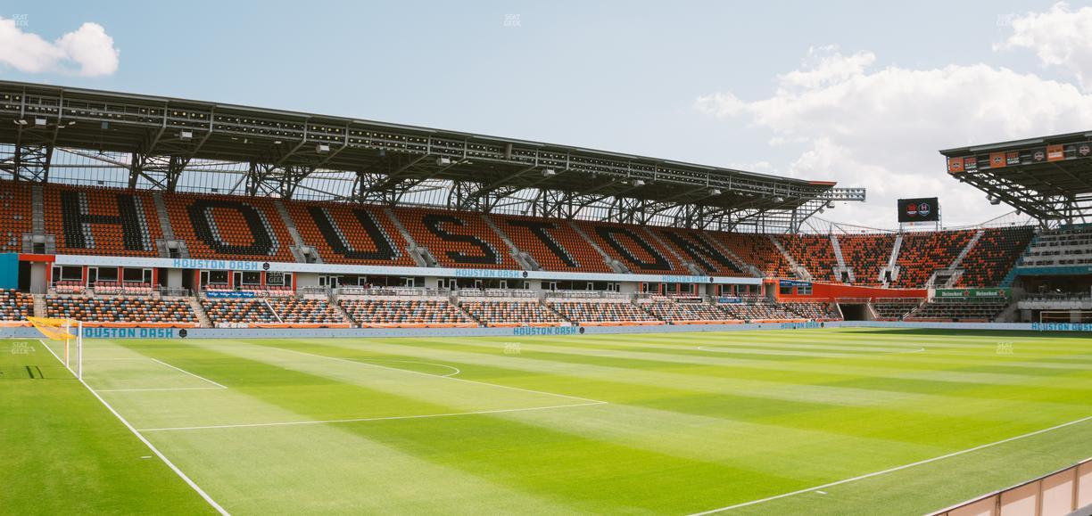 Shell Energy Stadium - Section 110 Seat View