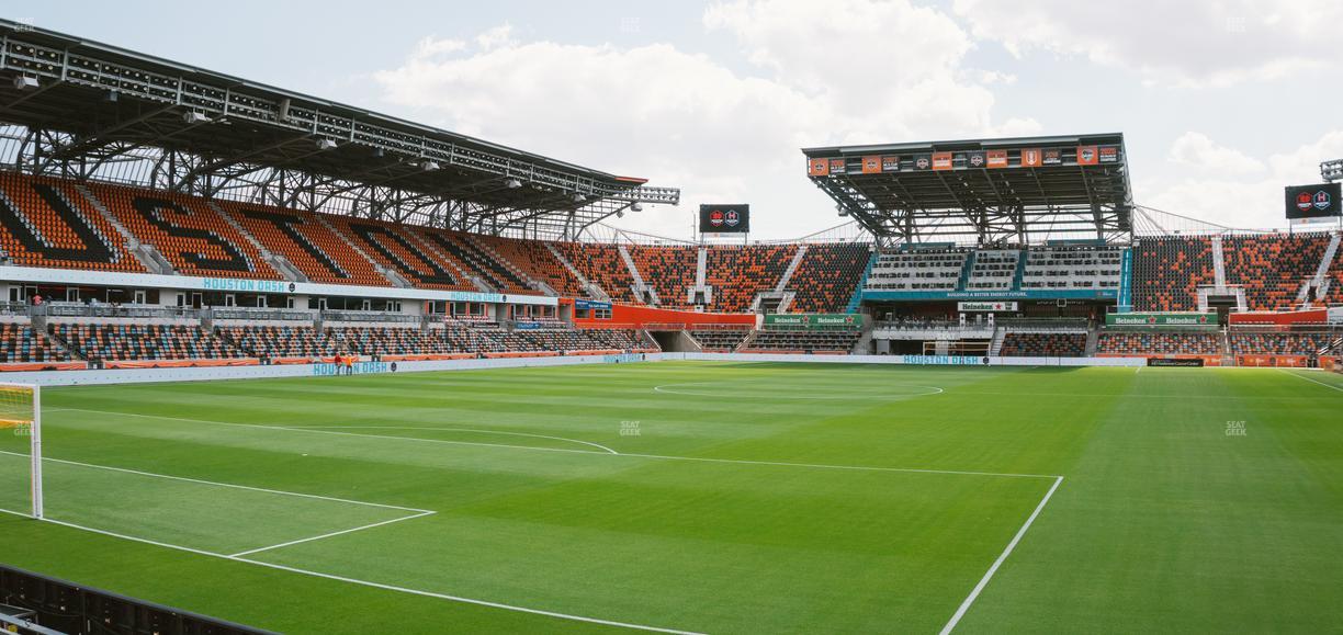 Shell Energy Stadium - Section 114 Seat View