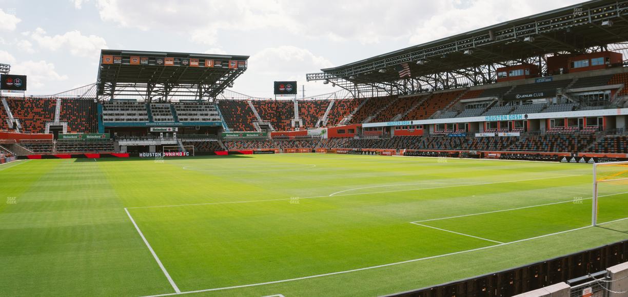 Shell Energy Stadium - Section 117 Seat View