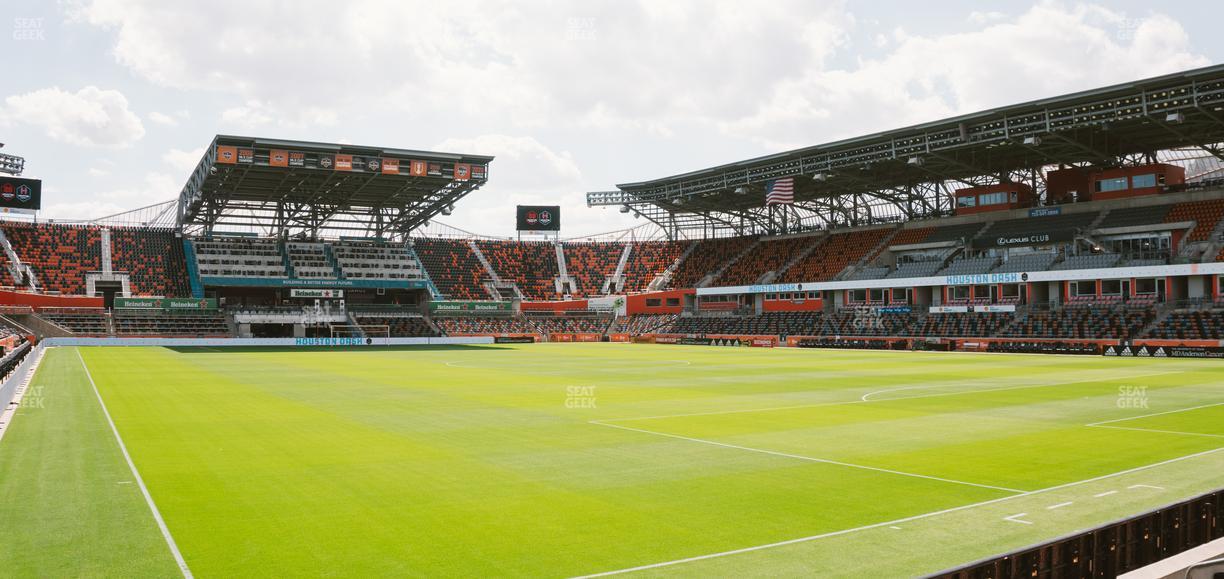 Shell Energy Stadium - Section 118 Seat View