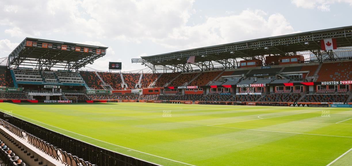 Shell Energy Stadium - Section 122 Seat View