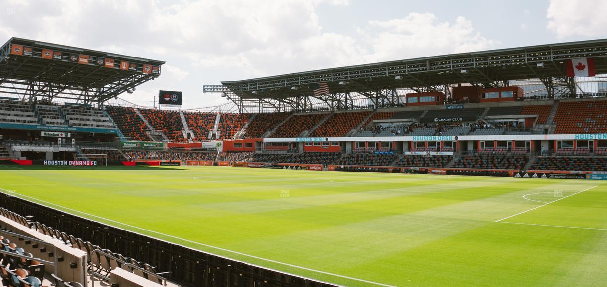 Shell Energy Stadium - Section 123 Seat View