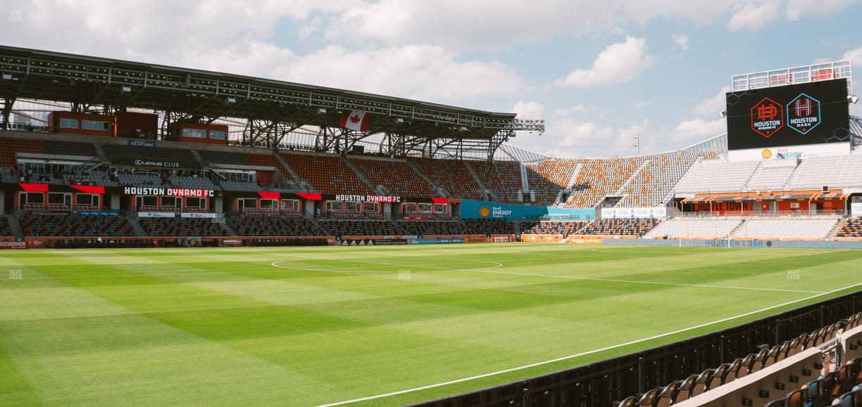 Shell Energy Stadium - Section 128 Seat View