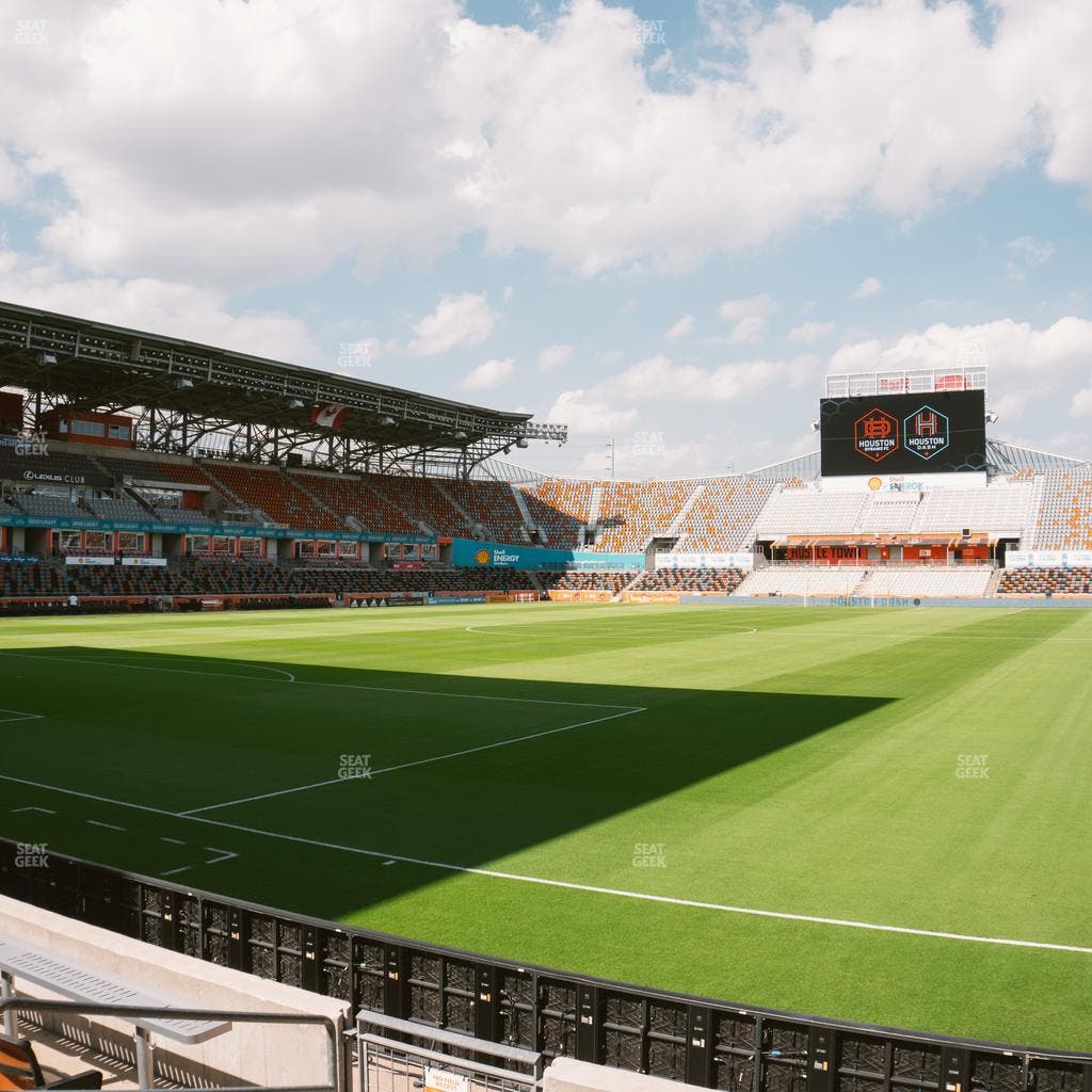 Shell Energy Stadium - Section 133 Seat View