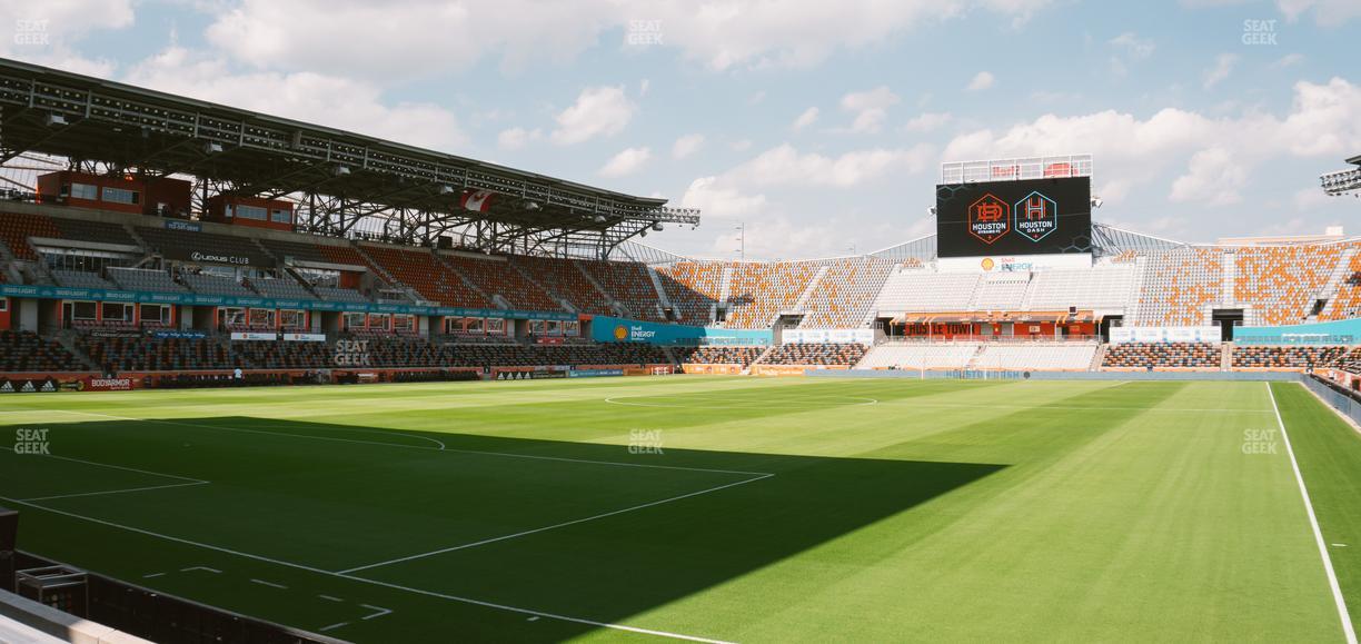 Shell Energy Stadium - Section 133 Seat View