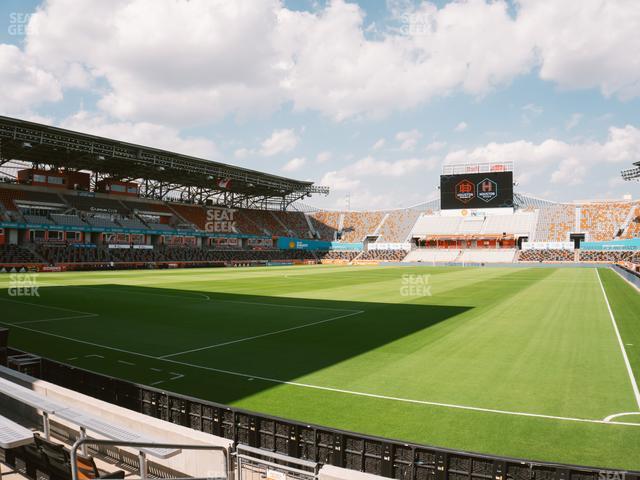 Shell Energy Stadium - Section 133 Seat View