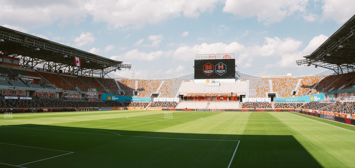 Shell Energy Stadium - Section 134 Seat View