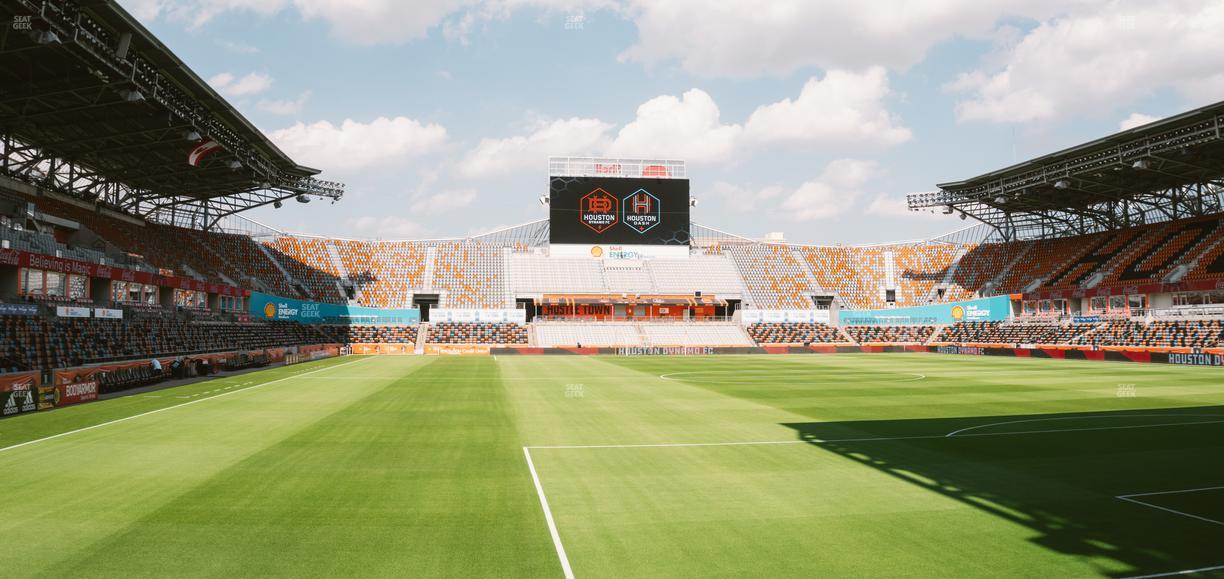 Shell Energy Stadium - Section 138 Seat View