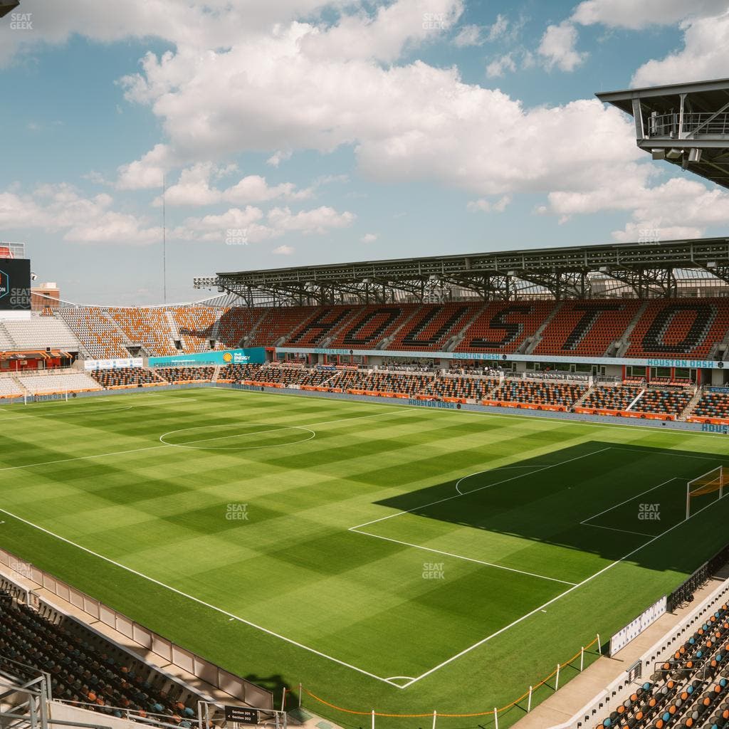 Shell Energy Stadium - Section 201 Seat View