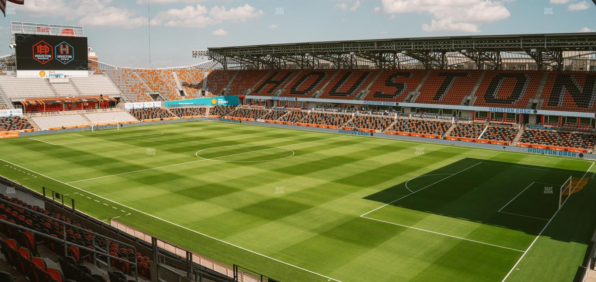 Shell Energy Stadium - Section 202 Seat View