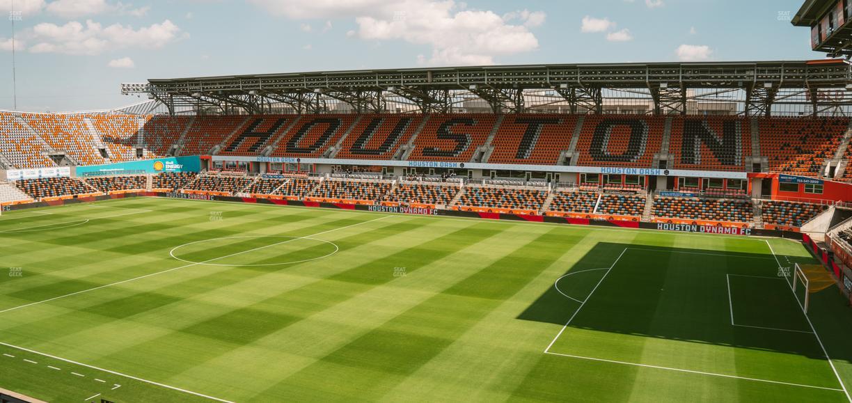 Shell Energy Stadium - Section 203 Seat View