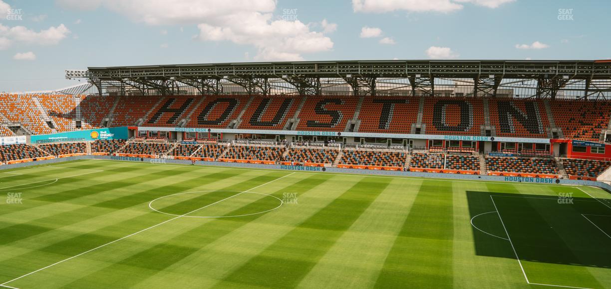 Shell Energy Stadium - Section 204 Seat View