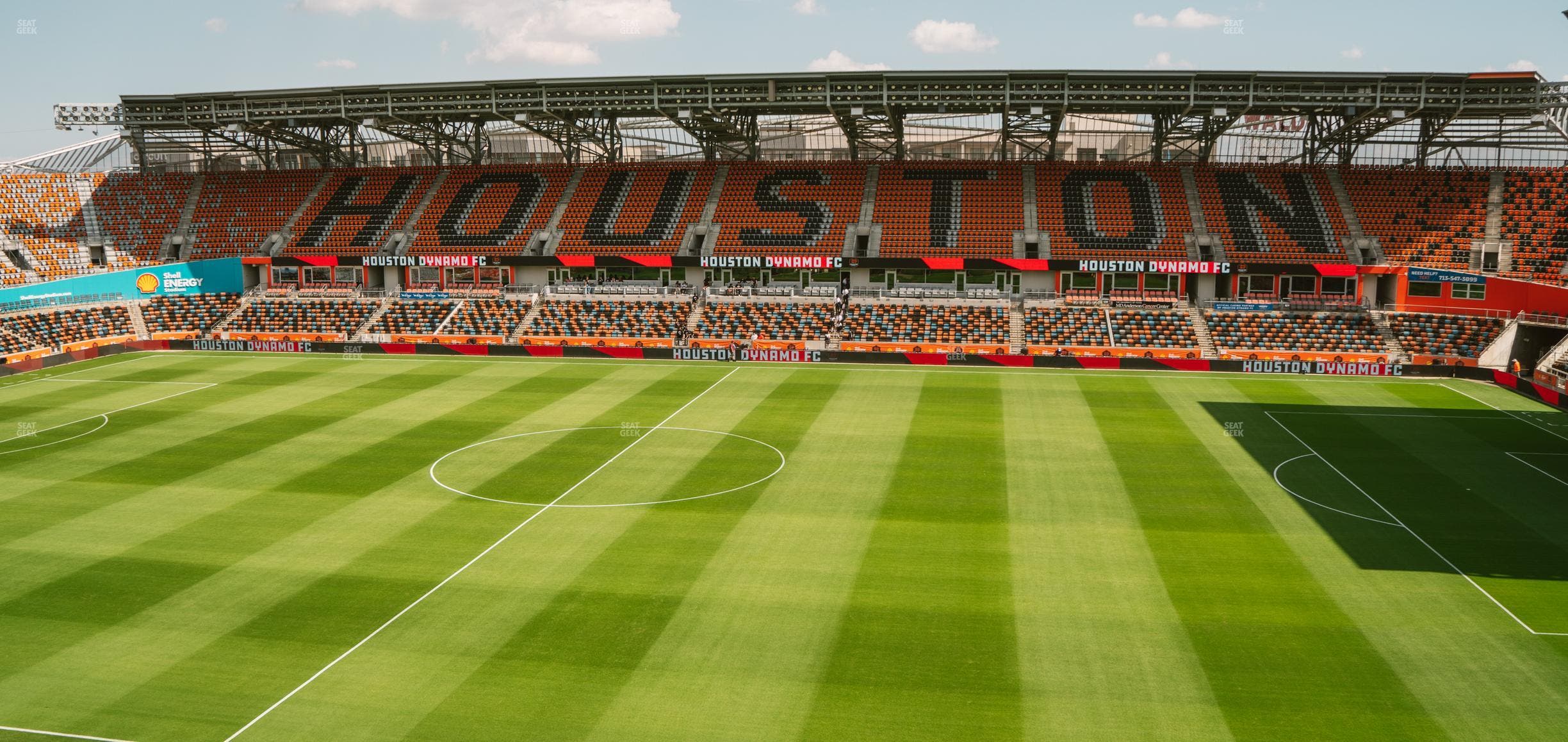 Shell Energy Stadium - Section 205 Seat View