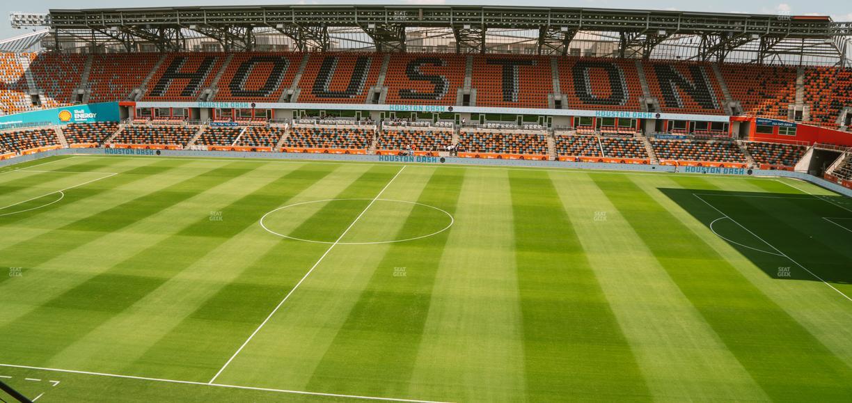 Shell Energy Stadium - Section 206 A Seat View