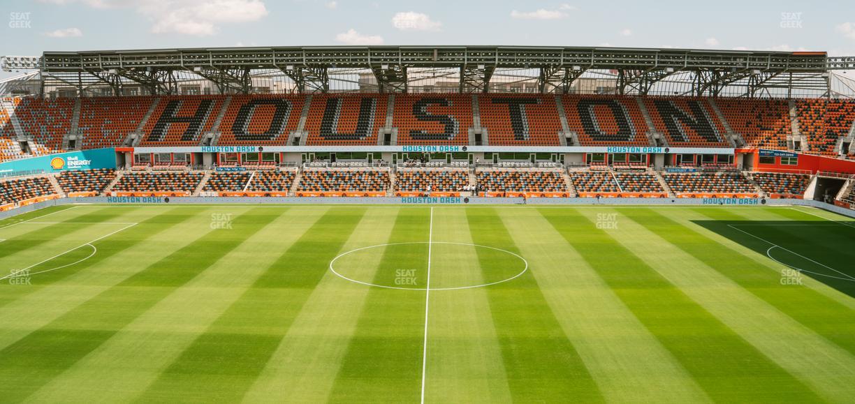 Shell Energy Stadium - Section 206 B Seat View