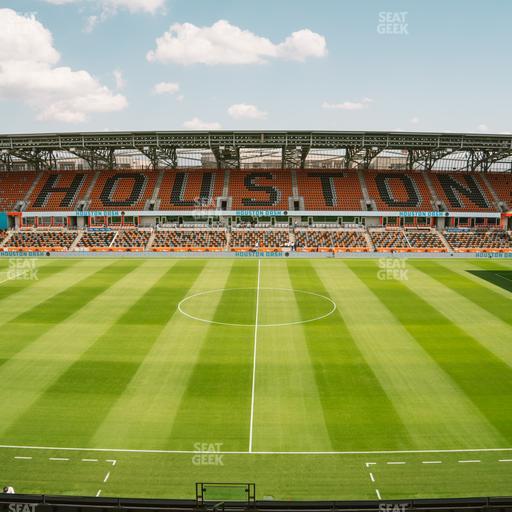 Shell Energy Stadium - Section 206 B Seat View