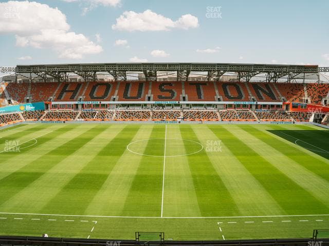 Shell Energy Stadium - Section 206 B Seat View
