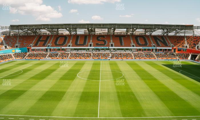 Shell Energy Stadium - Section 206 B Seat View