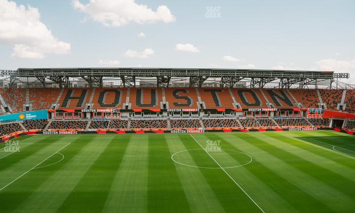 Shell Energy Stadium - Section 206 C Seat View