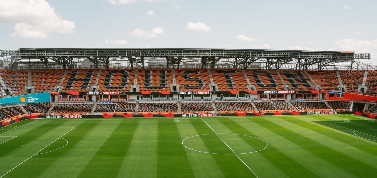 Shell Energy Stadium - Section 206 C Seat View