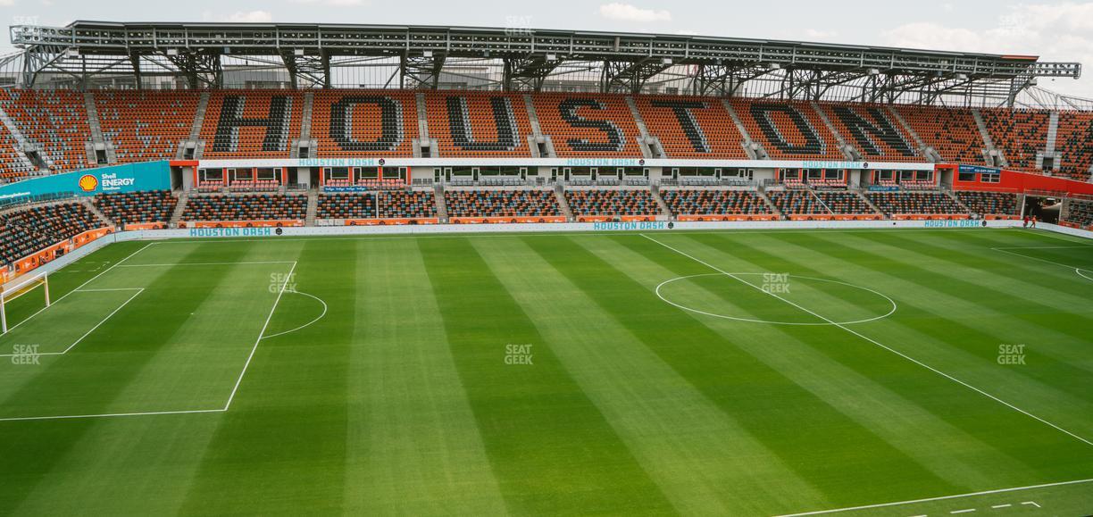 Shell Energy Stadium - Section 208 Seat View