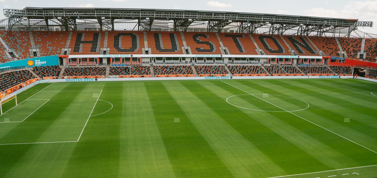 Shell Energy Stadium - Section 208 Seat View