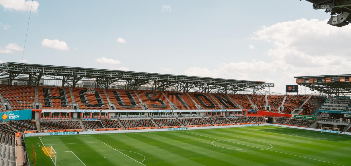 Shell Energy Stadium - Section 210 Seat View