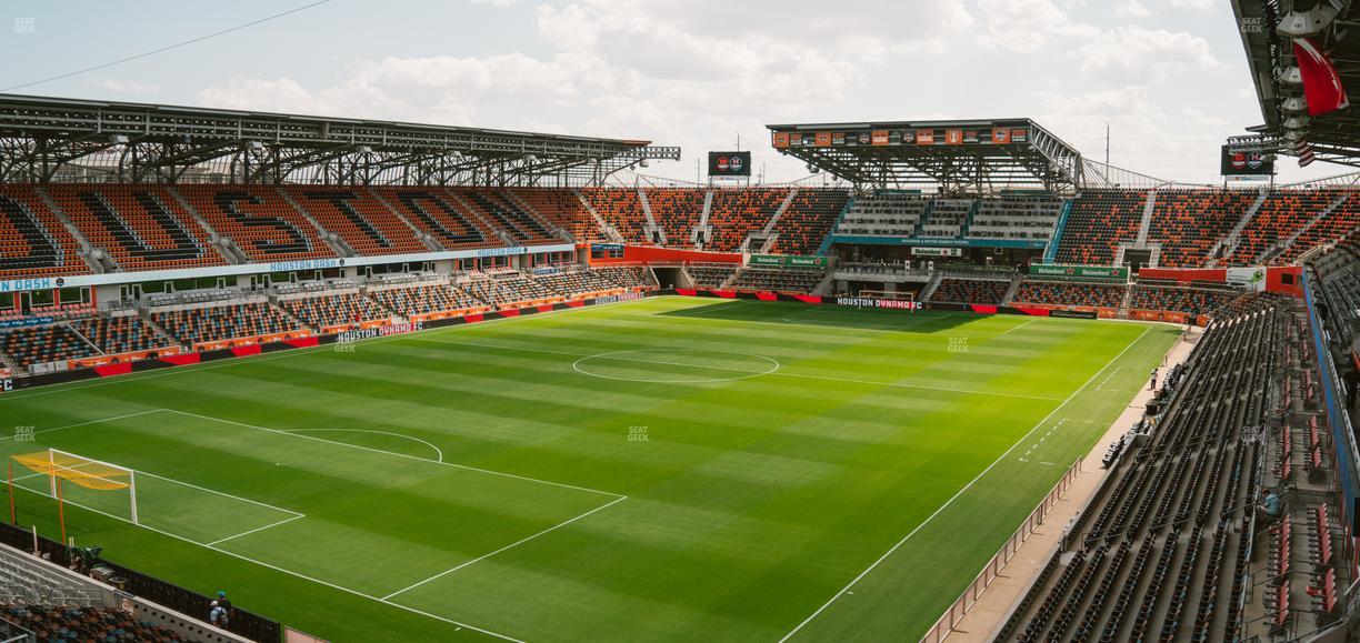 Shell Energy Stadium - Section 212 Seat View