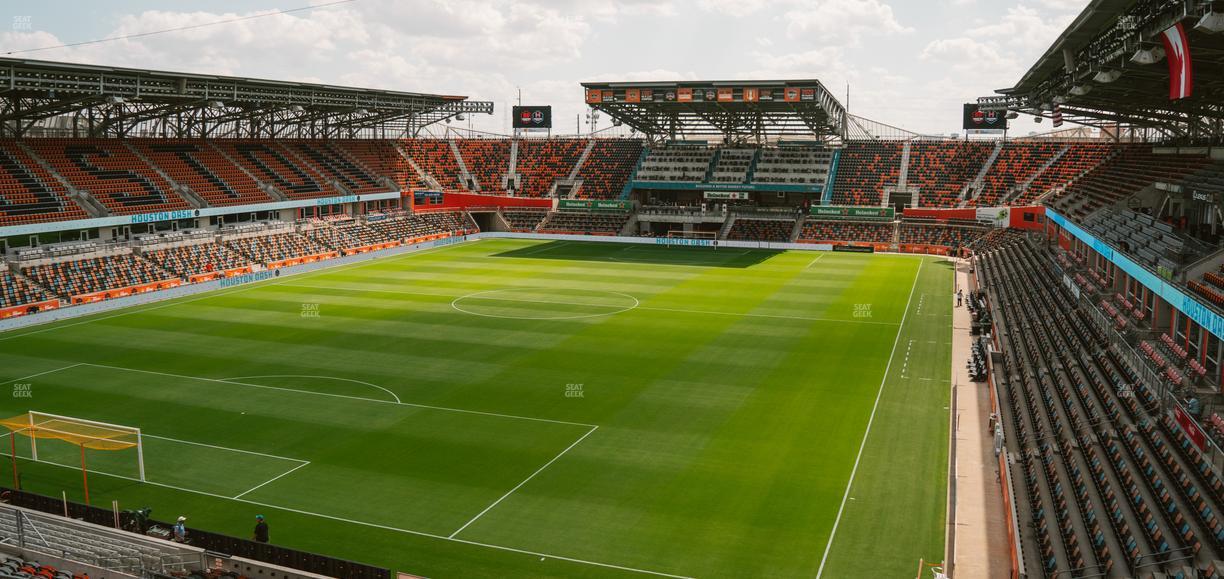 Shell Energy Stadium - Section 213 Seat View