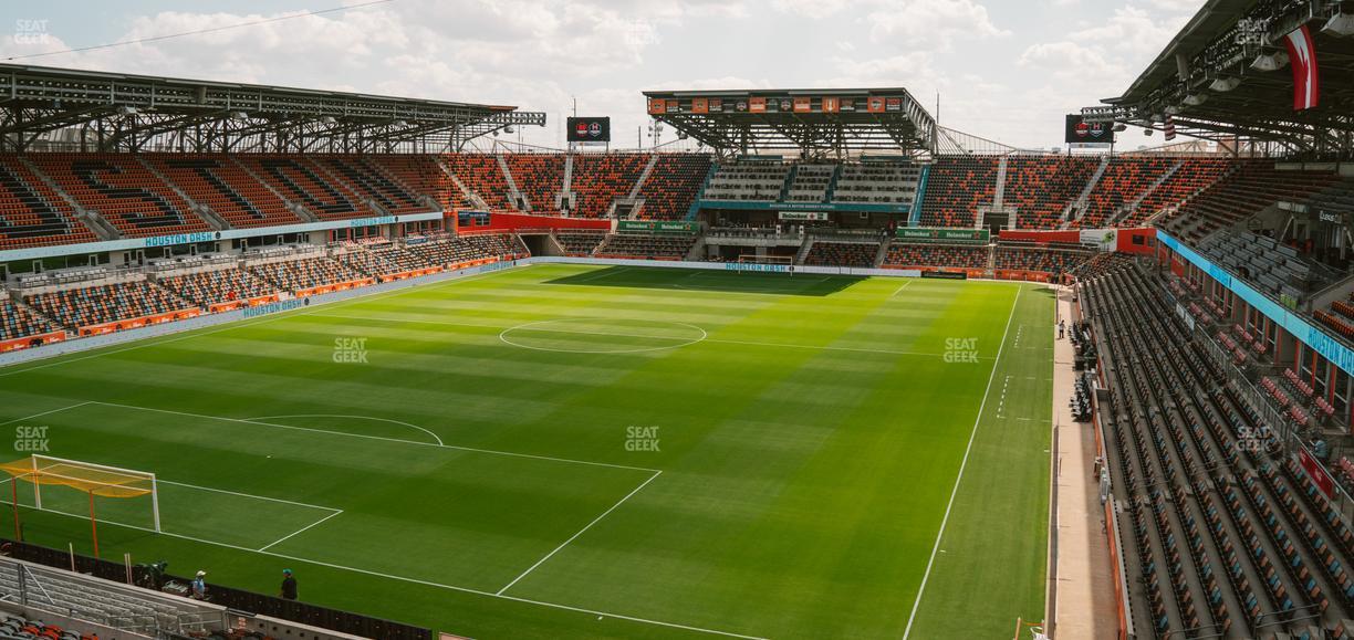 Shell Energy Stadium - Section 213 Seat View