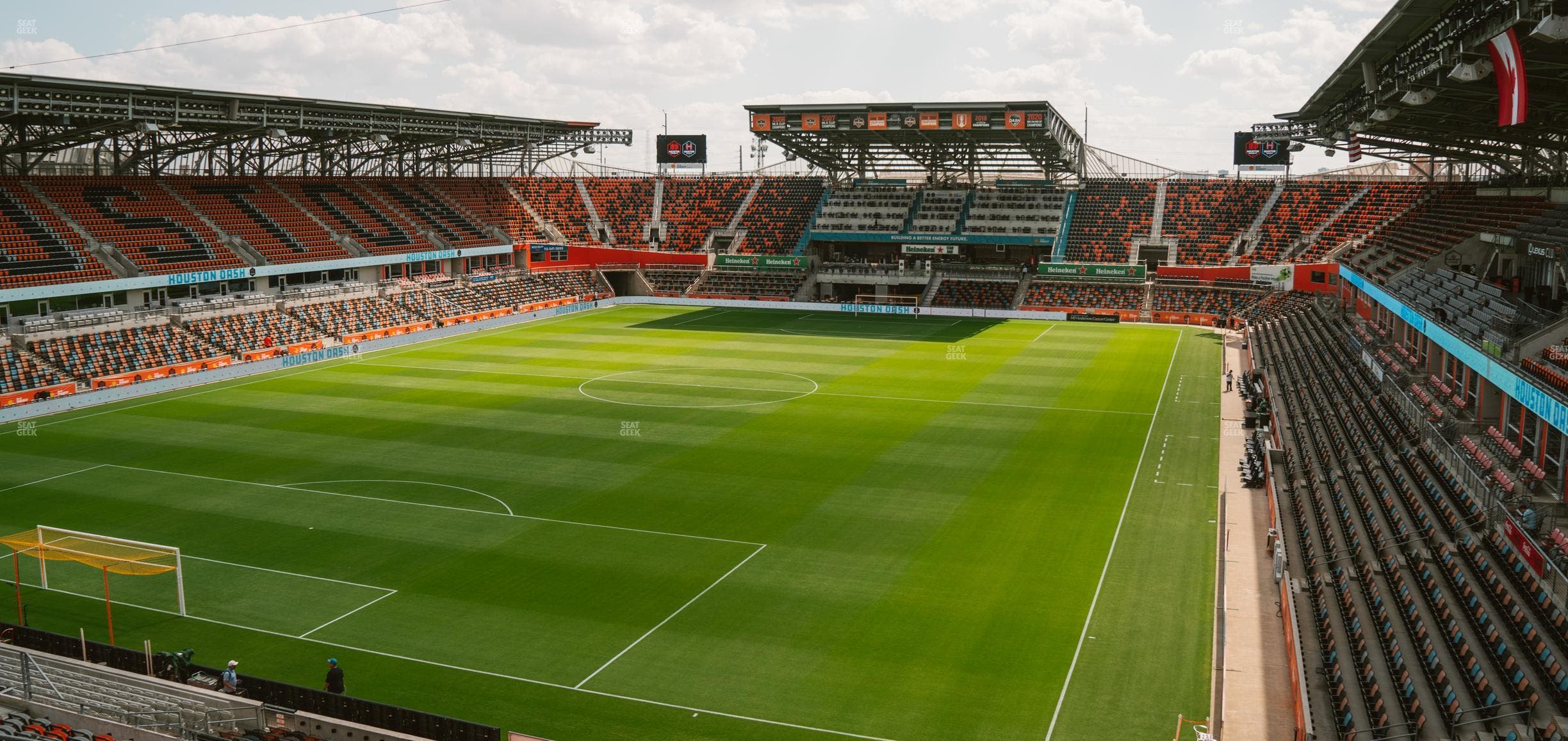 Shell Energy Stadium - Section 213 Seat View