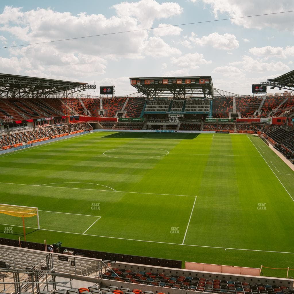 Shell Energy Stadium - Section 214 Seat View