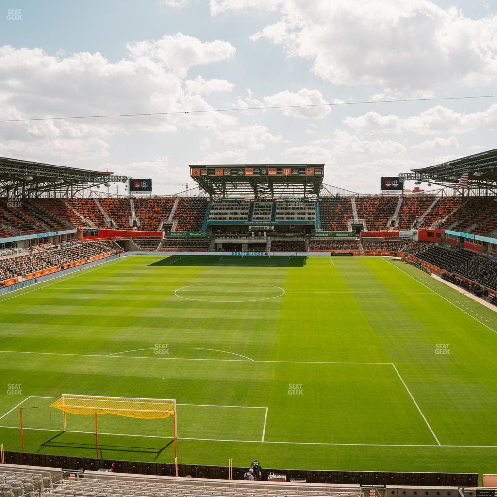 Shell Energy Stadium - Section 215 Seat View