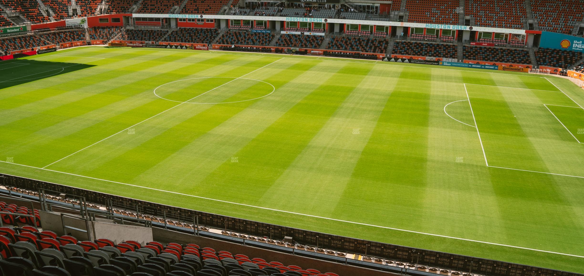 Shell Energy Stadium - Section 224 Seat View