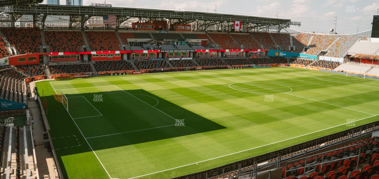 Shell Energy Stadium - Section 230 Seat View