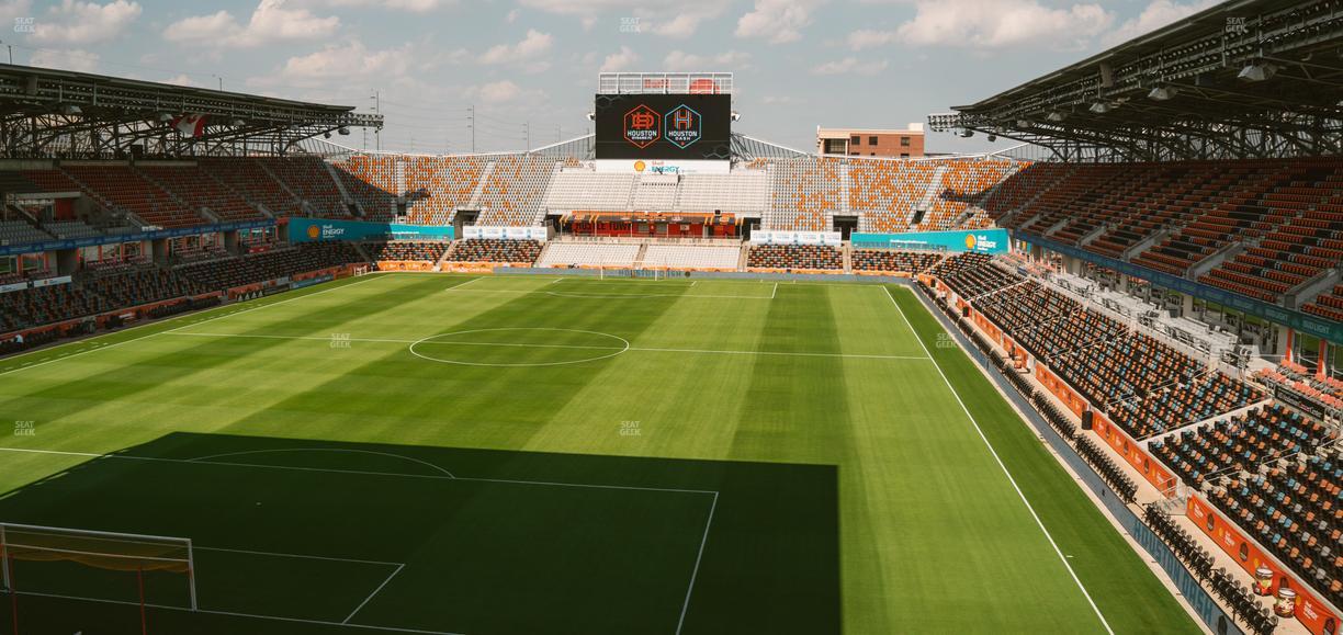 Shell Energy Stadium - Section 234 Seat View