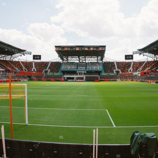 Shell Energy Stadium - Section Hustletown Supporters Seat View