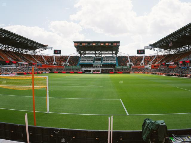 Shell Energy Stadium - Section Hustletown Supporters Seat View